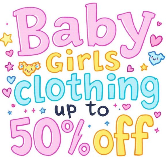 Sweet Baby Girl Clothing Sale – Up to 50% Off! - Picture 1 of 1
